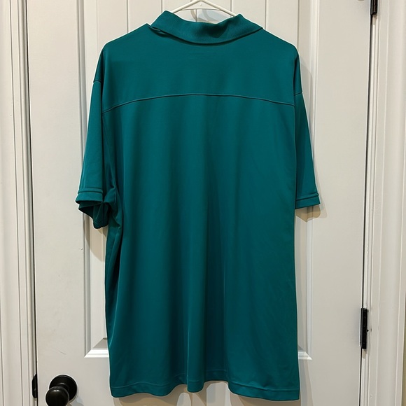 Under Armour Teal Polo Shirt with Logo - Picture 5 of 5